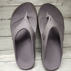 Oofos OOriginal Comfort Recover Unisex Mauve Flip Flop Sandals Men 13/Women 15